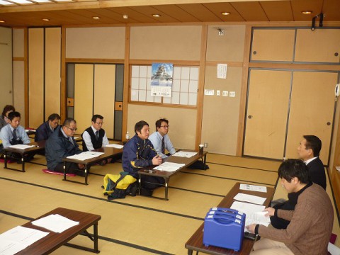 12月安全会議(年末年始輸送総点検、適性診断もとづく指導)