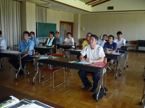 8月安全会議(乗降の際の安全確保)