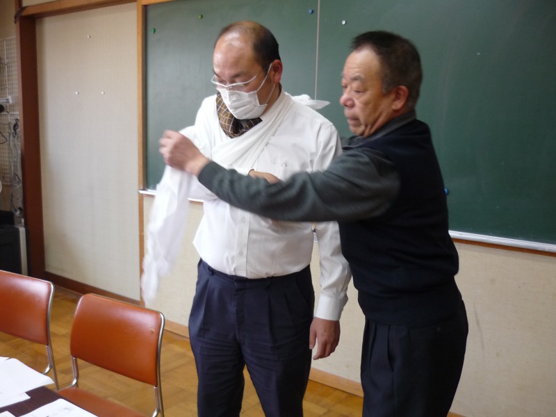 3月安全会議(令和元年度検証と改善・AED講習/緊急時訓練)