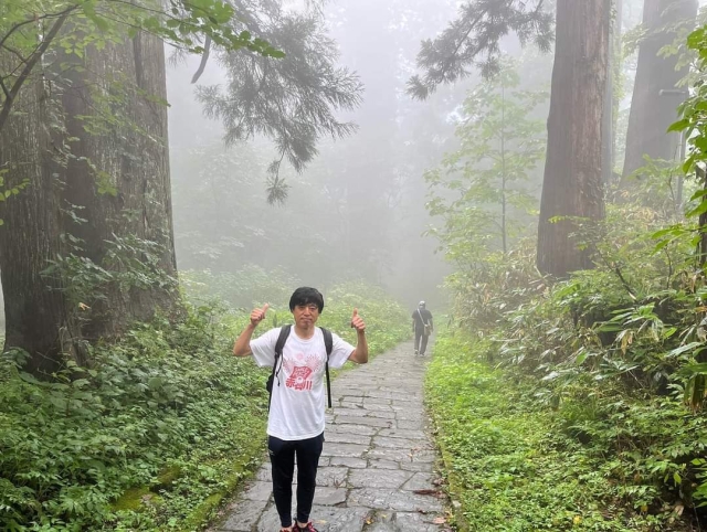 久しぶりの羽黒登山！